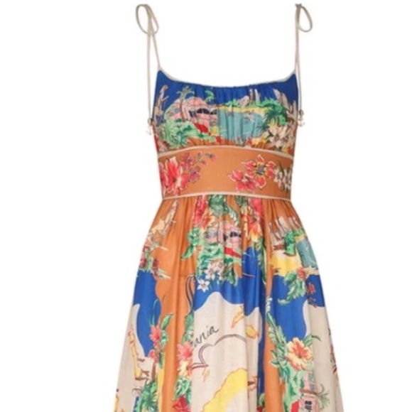 Zimmermann Colorful Print Maxi Dress - Picture 3 of 11
